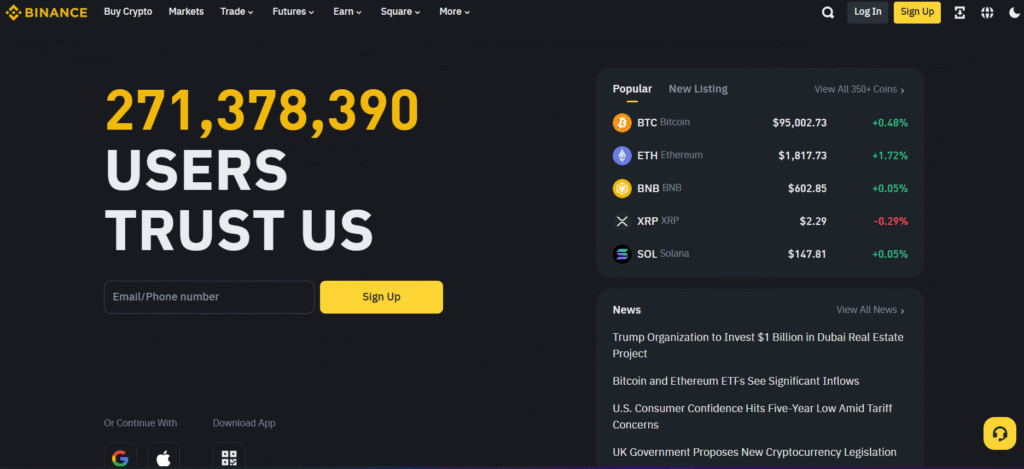 Binance UK Exchange Review