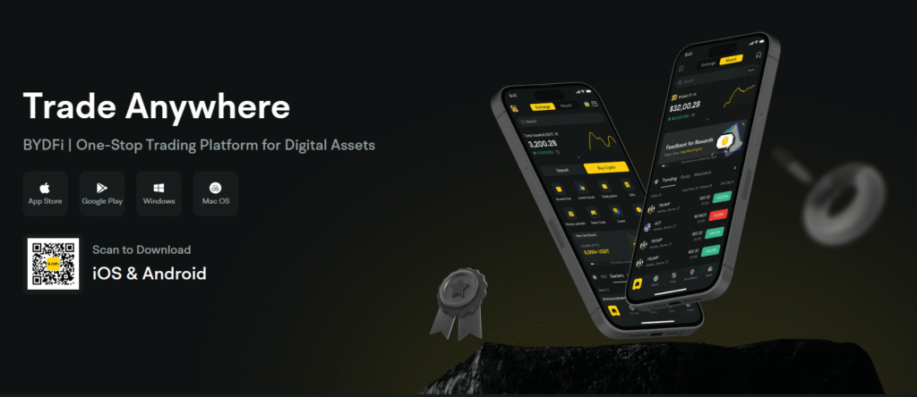 BYDFi Mobile App Review