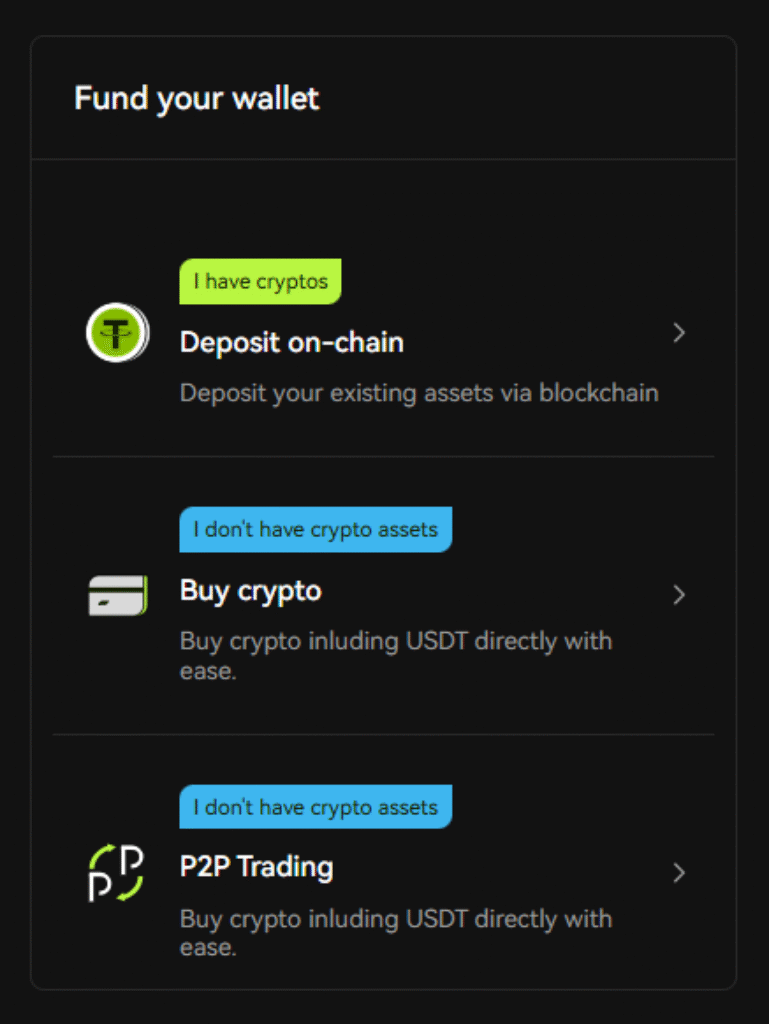 Bitunix Funding Tutorial