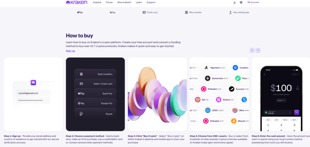 how to buy crypto on kraken