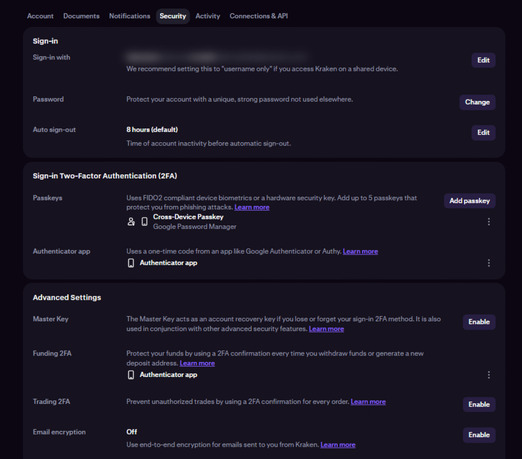 Kraken Exchange Security Features