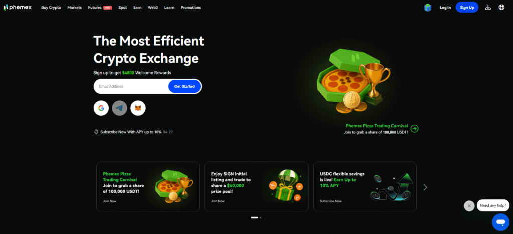 Phemex Exchange Review