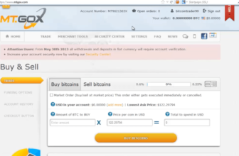mt gox exchange history