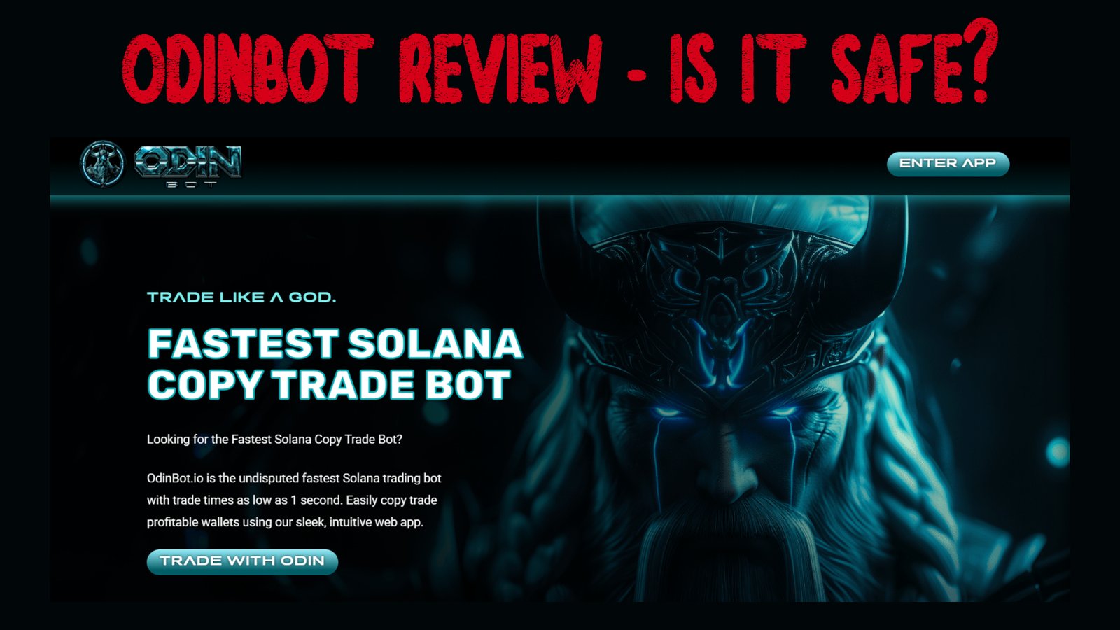 OdinBot: The Ultimate Solana Copy Trading Bot – In-Depth Review & Comparison