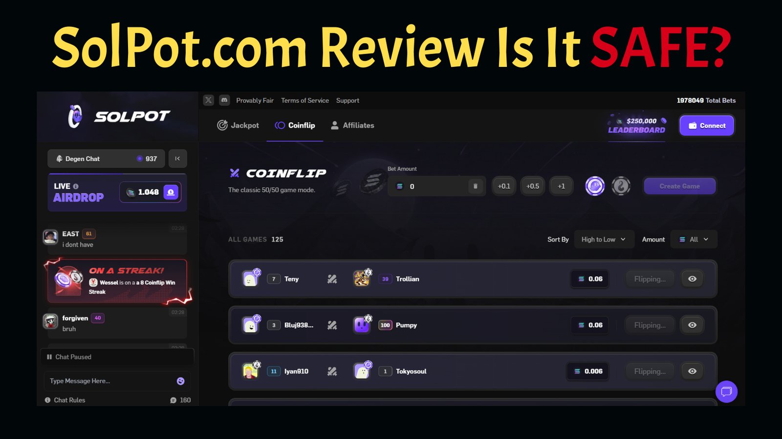 SolPot.com Review:  Is It Safe and Legit?