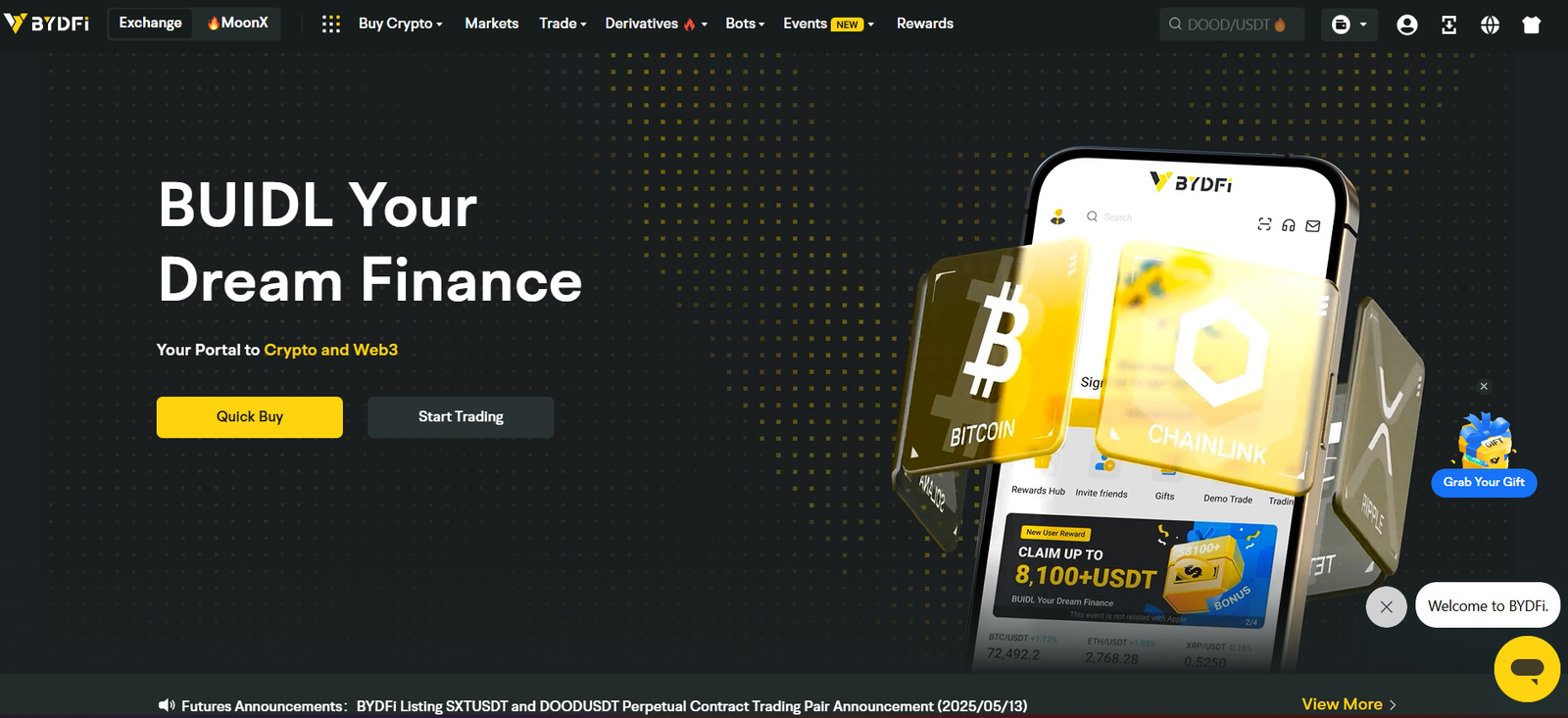 BYDFi Exchange Review 2025: Fees, Security, Trading Features & User Experience Analyzed